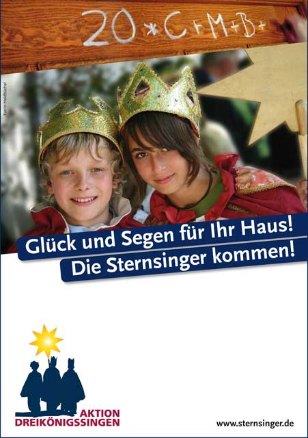 Sternsingeraktion 2009 Plakat